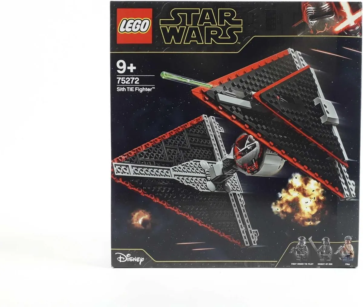 LEGO Star Wars Sith TIE Fighter 75272 - 470 Stukken - Zwart - afbeelding 3 van 6