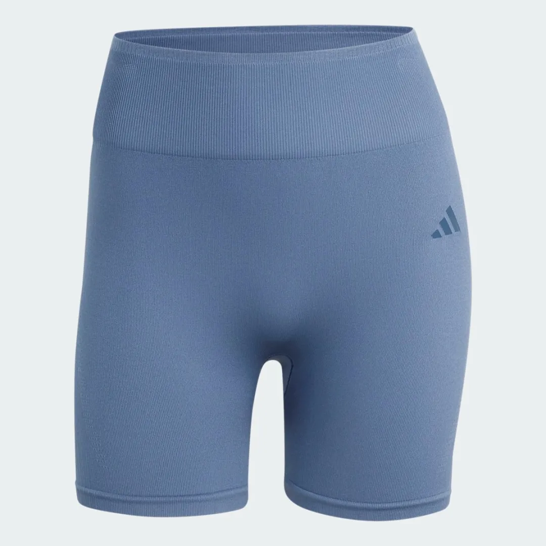 Adidas Performance Knit Legging 4-Inch KS3702 - Blauw