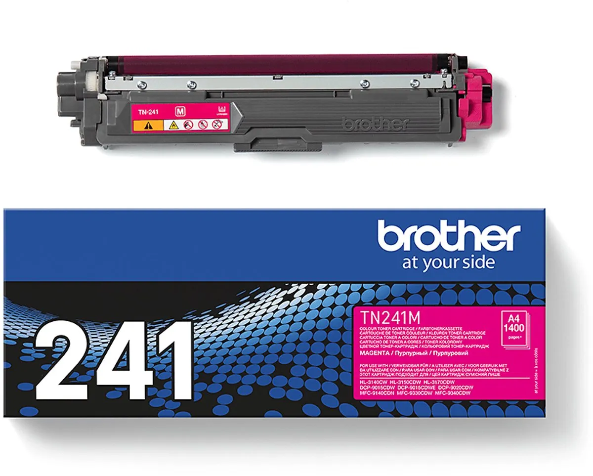 Brother TN-241M Magenta Tonercartridge - 2500 Pagina's