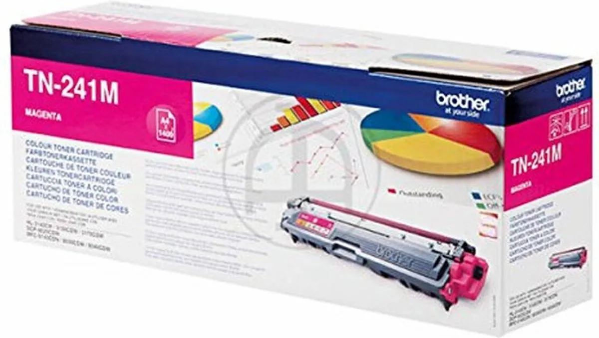 Brother TN-241M Magenta Tonercartridge - 2500 Pagina's