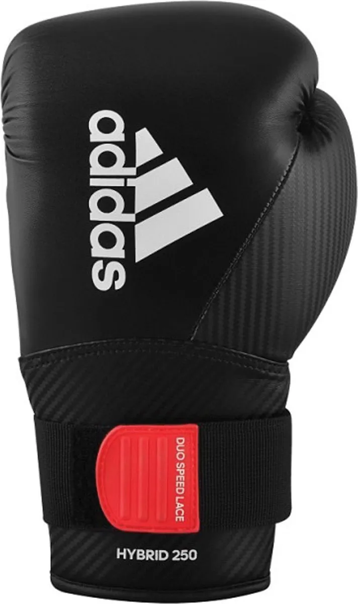 adidas Hybrid 250 Bokshandschoenen 14 oz - Zwart