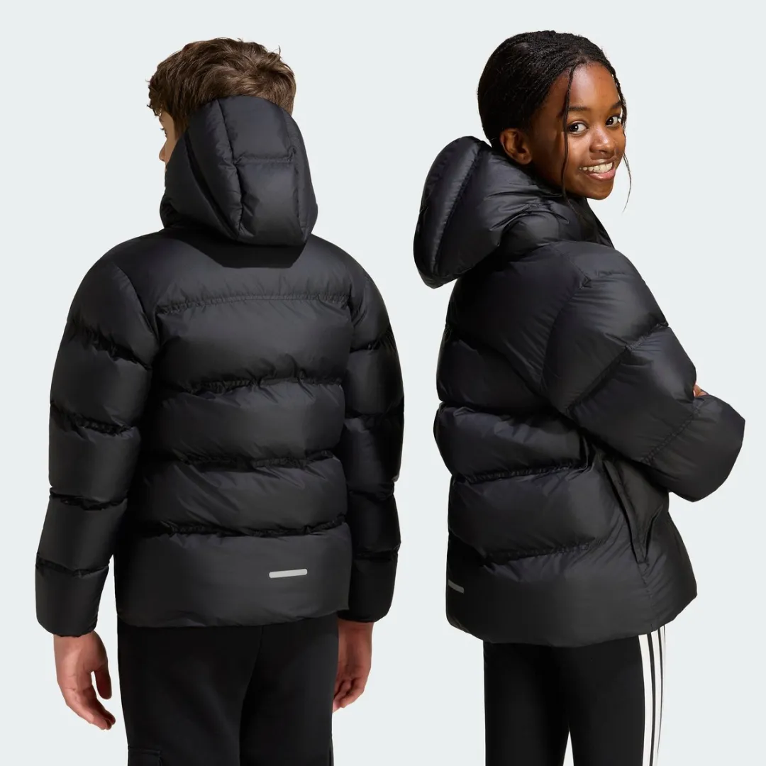 Adidas Sportswear Synthetisch Donsjack Kinderen 116 - Zwart - afbeelding 6 van 6