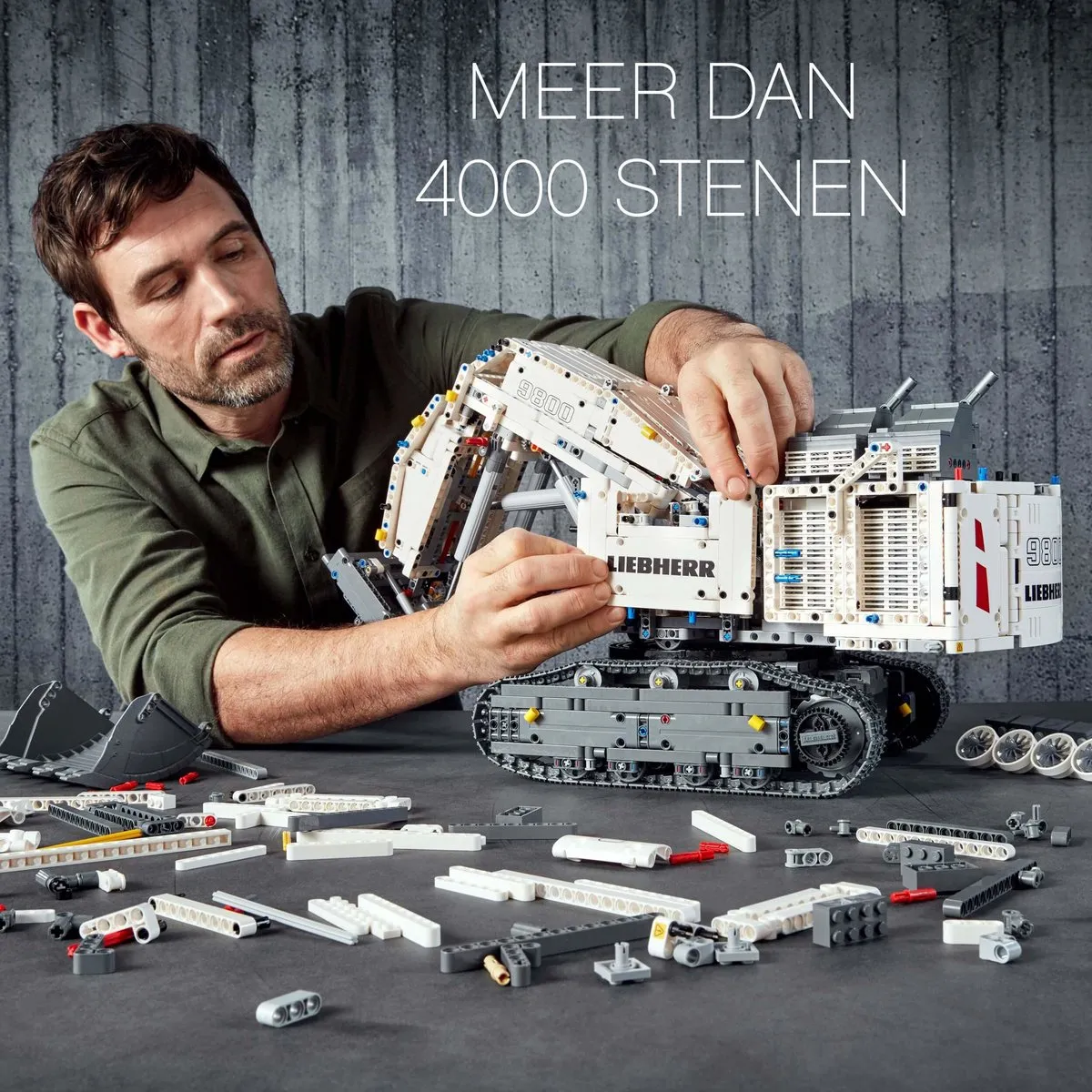 LEGO Technic Liebherr R 9800 Graafmachine 42100 - 4108 Stukken - afbeelding 5 van 6