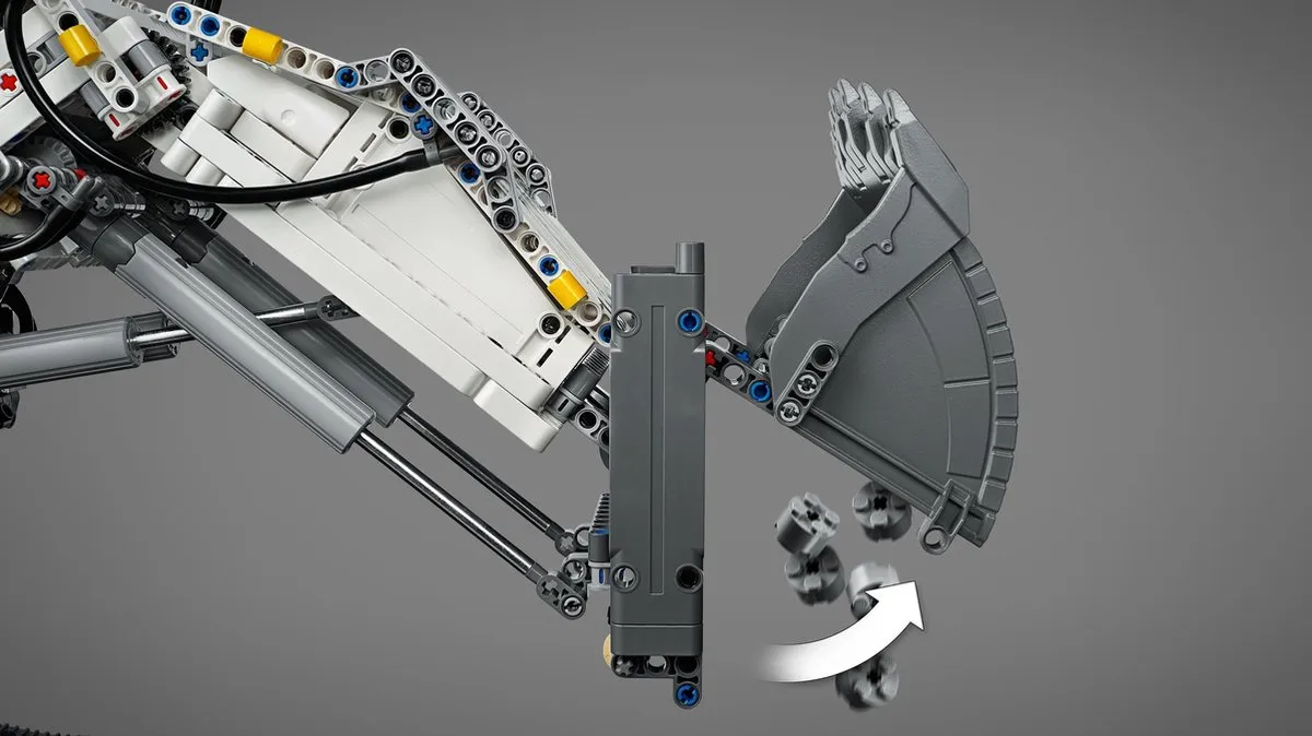 LEGO Technic Liebherr R 9800 Graafmachine 42100 - 4108 Stukken - afbeelding 3 van 6