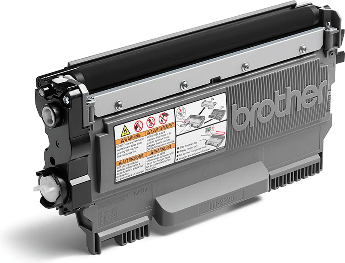 Brother TN-2220 Tonercartridge - 2600 pagina's - Zwart