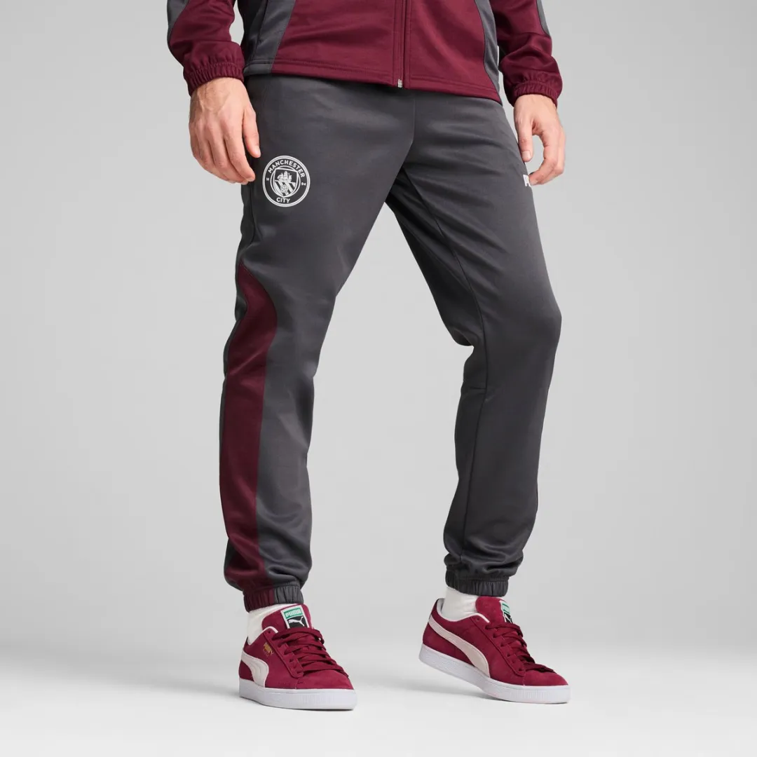 PUMA Manchester City Trainingsbroek 2024/25 - Donker rozet-stormachtige leisteen