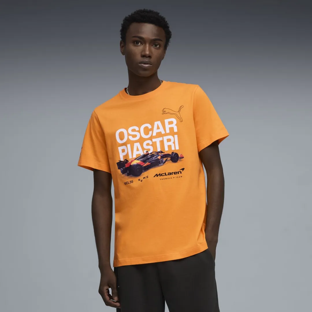 PUMA McLaren Oscar Piastri Fan Shirt 2026 - XS - Oranje