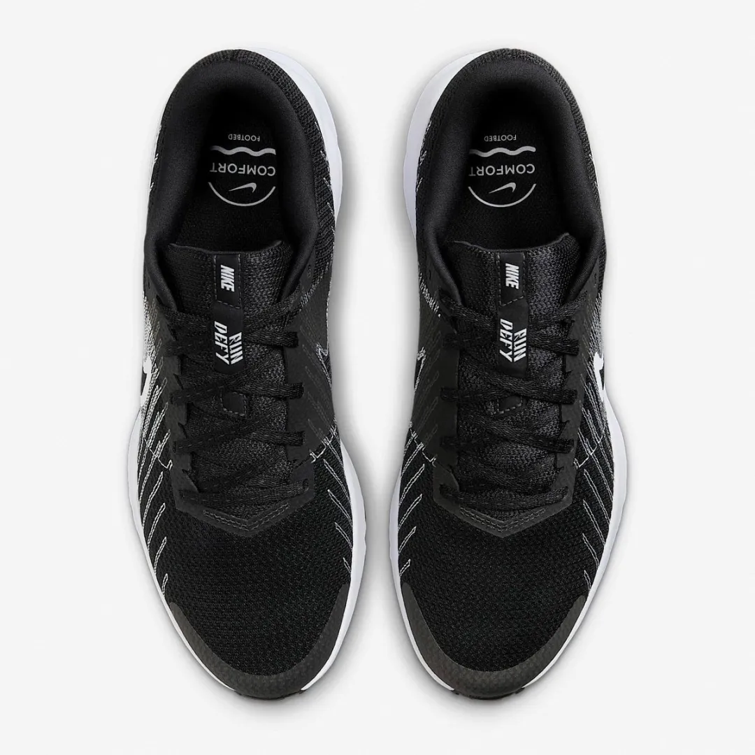 Nike Run Defy HM9594-004 Heren Hardloopschoenen - 45 - Zwart/Wit