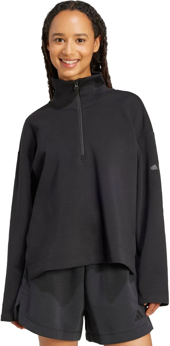 adidas Soft Lux Longsleeve - Dames M - Zwart