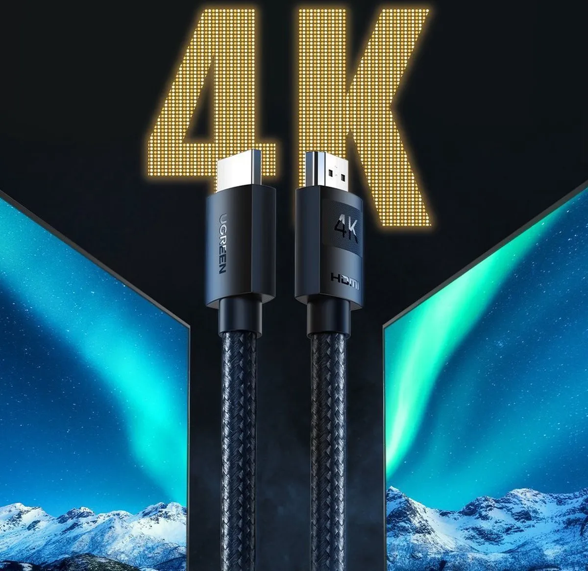Ugreen HD119 HDMI 2.0 Kabel 4K 3m - Zwart