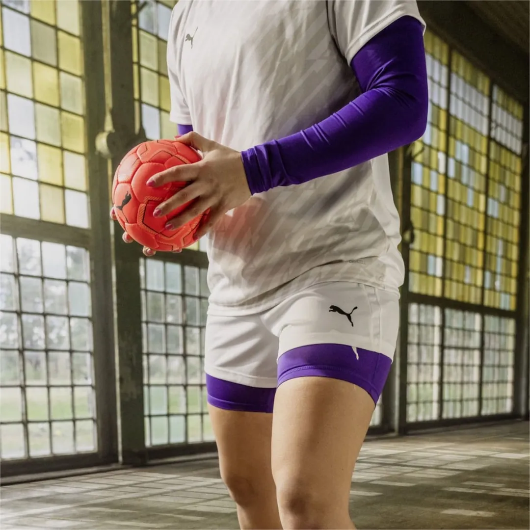 PUMA Teamliga Short Dames - XS Wit