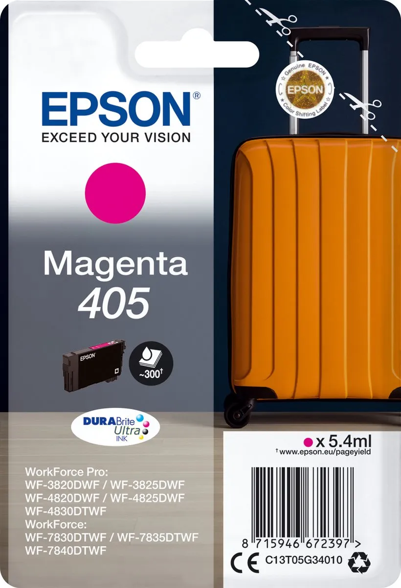 Epson C13T05G34020 Magenta Inktcartridge