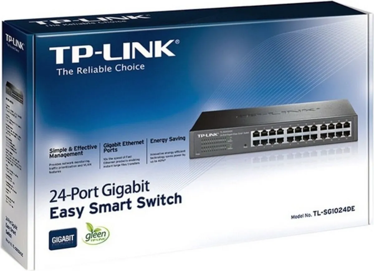 TP-Link TL-SG1024DE 24-Poorts Netwerk Switch