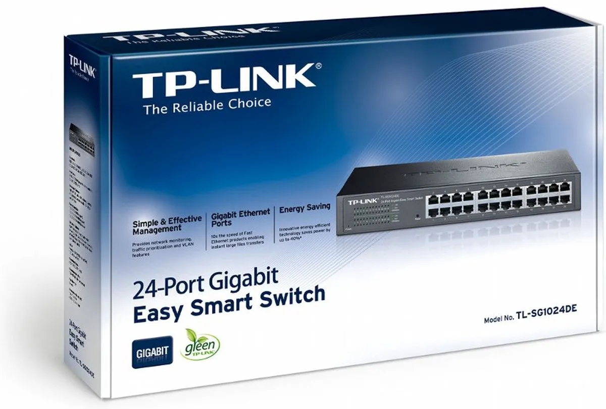 TP-Link TL-SG1024DE 24-Poorts Netwerk Switch