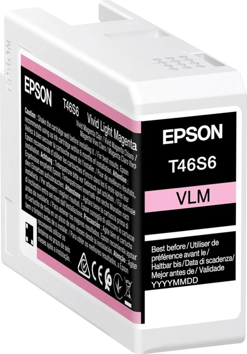 Epson C13T46S600 Cartridge - Licht Magenta 25ml