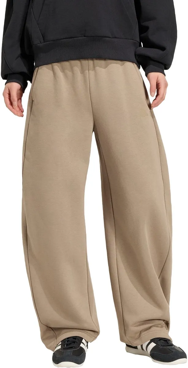 Adidas Sportswear Essentials Contemporary Fleece Barrel Broek KF6249 - XS Beige