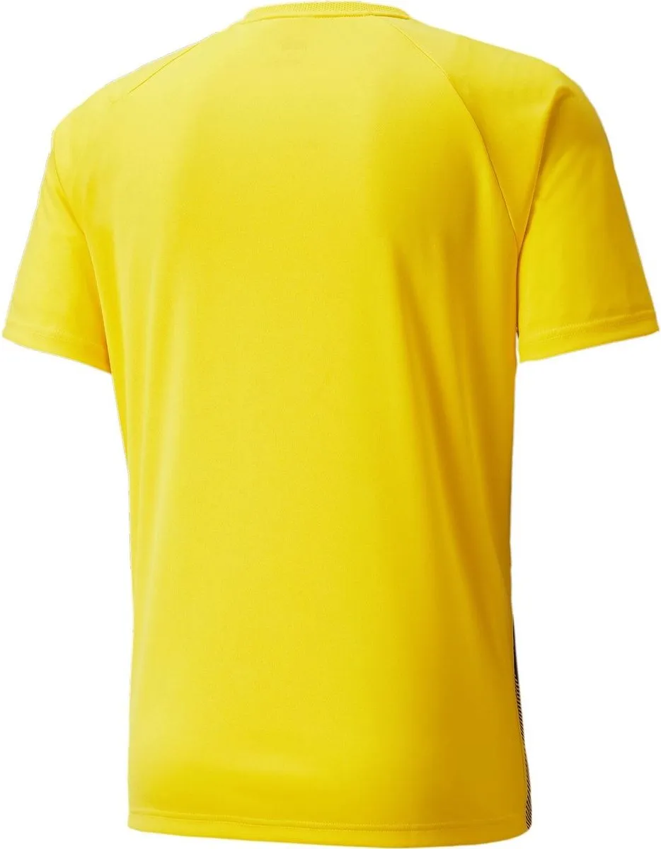 PUMA Teamliga Shirt Kinderen - Geel/Zwart 140