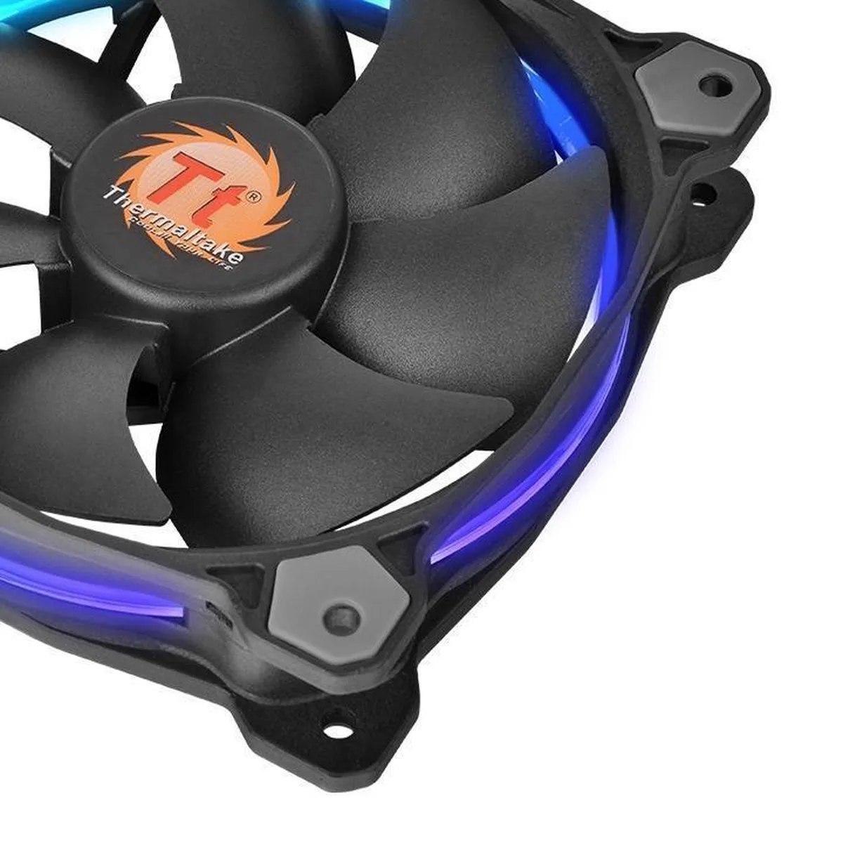 Thermaltake RIing 14 CL-F043-PL14SW-A Ventilator 14cm - Zwart