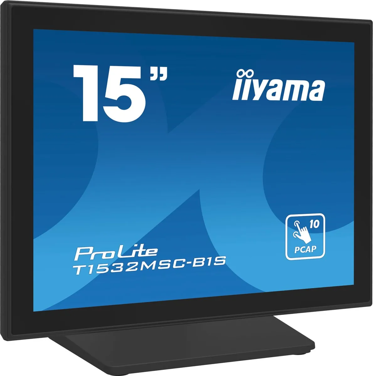 iiyama ProLite T1532MSC-B1S Monitor 15" XGA - 50-60Hz - Zwart - afbeelding 6 van 6