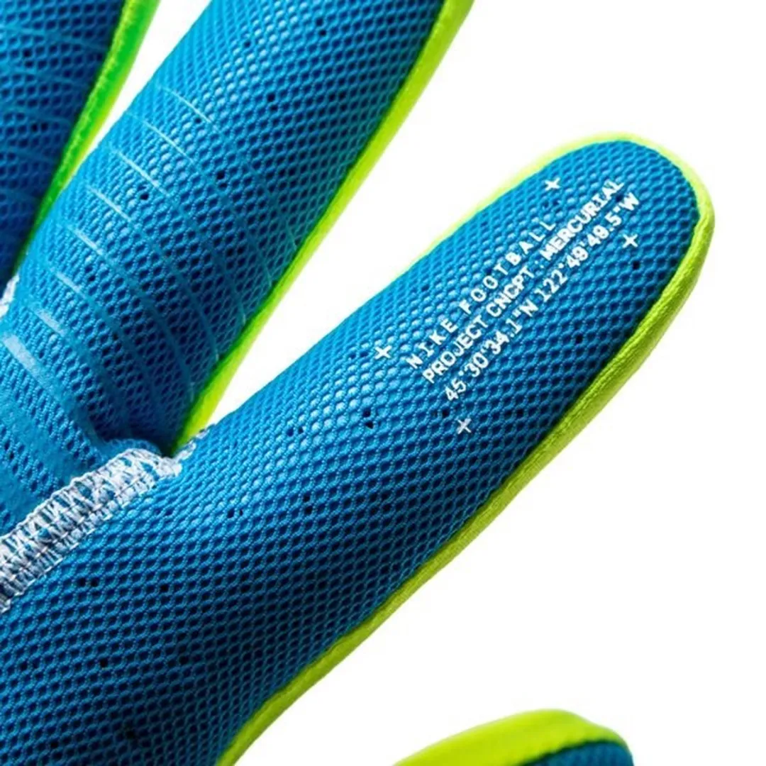 Nike Mercurial Touch Elite Keeperhandschoenen - Maat 9 - Lichtblauw