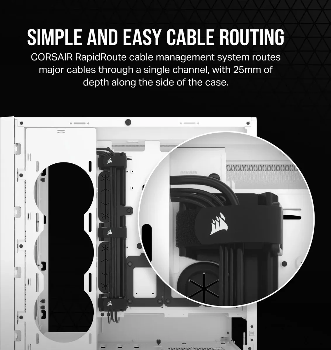 Corsair 5000D CORE Airflow PC Behuizing - Wit
