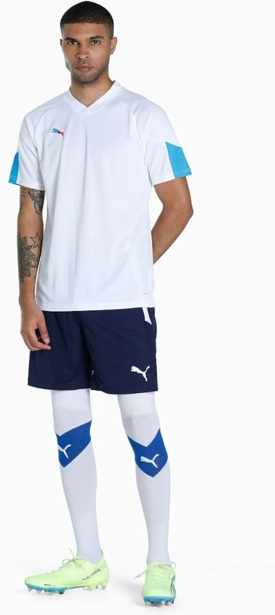 PUMA Teamliga Trainingsshort Kinderen 164 - Marine