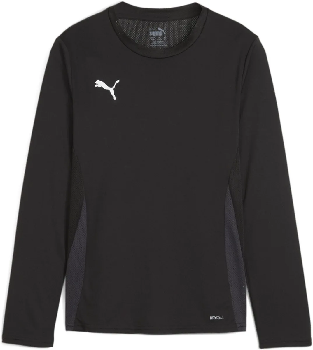 PUMA Teamgoal Voetbalshirt Lange Mouw Kinderen 164 - Zwart