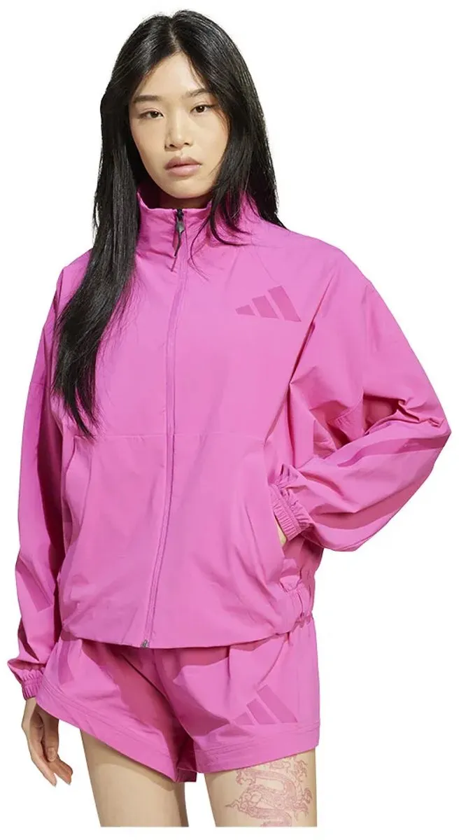adidas Z.N.E. Woven Ritsjack Dames - Roze L