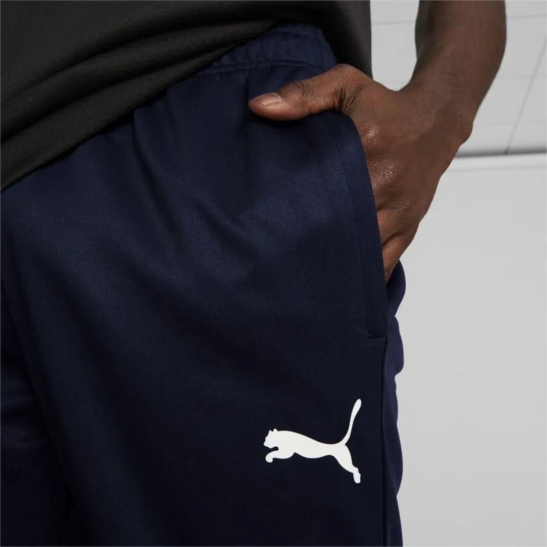 PUMA TeamLIGA Sportbroek 116 - Navy/Wit