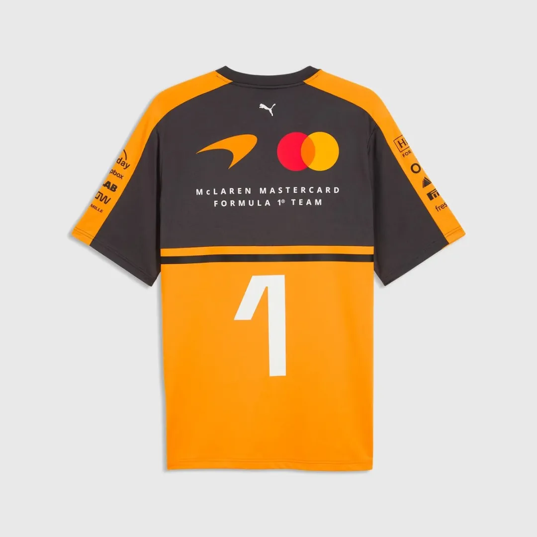 PUMA McLaren Lando Norris Shirt 2026 - XXXL - Papaya