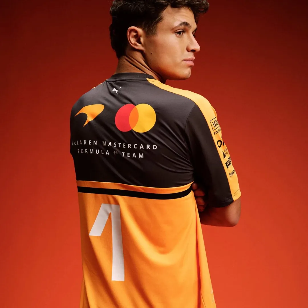 PUMA McLaren Lando Norris Shirt 2026 - XXXL - Papaya