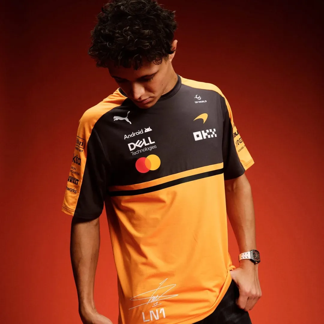 PUMA McLaren Lando Norris Shirt 2026 - XXXL - Papaya