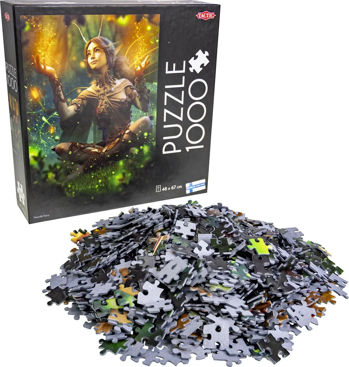 Tactic Moonlit Fairy Puzzel 1000 Stuks - Magische Bosfee
