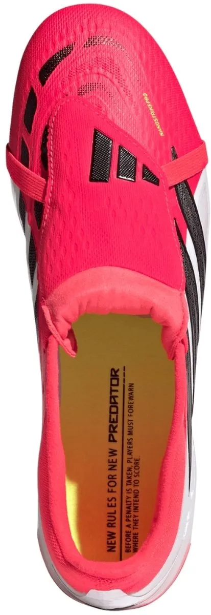 adidas Predator Pro FG Voetbalschoenen 43 1/3 - Rood