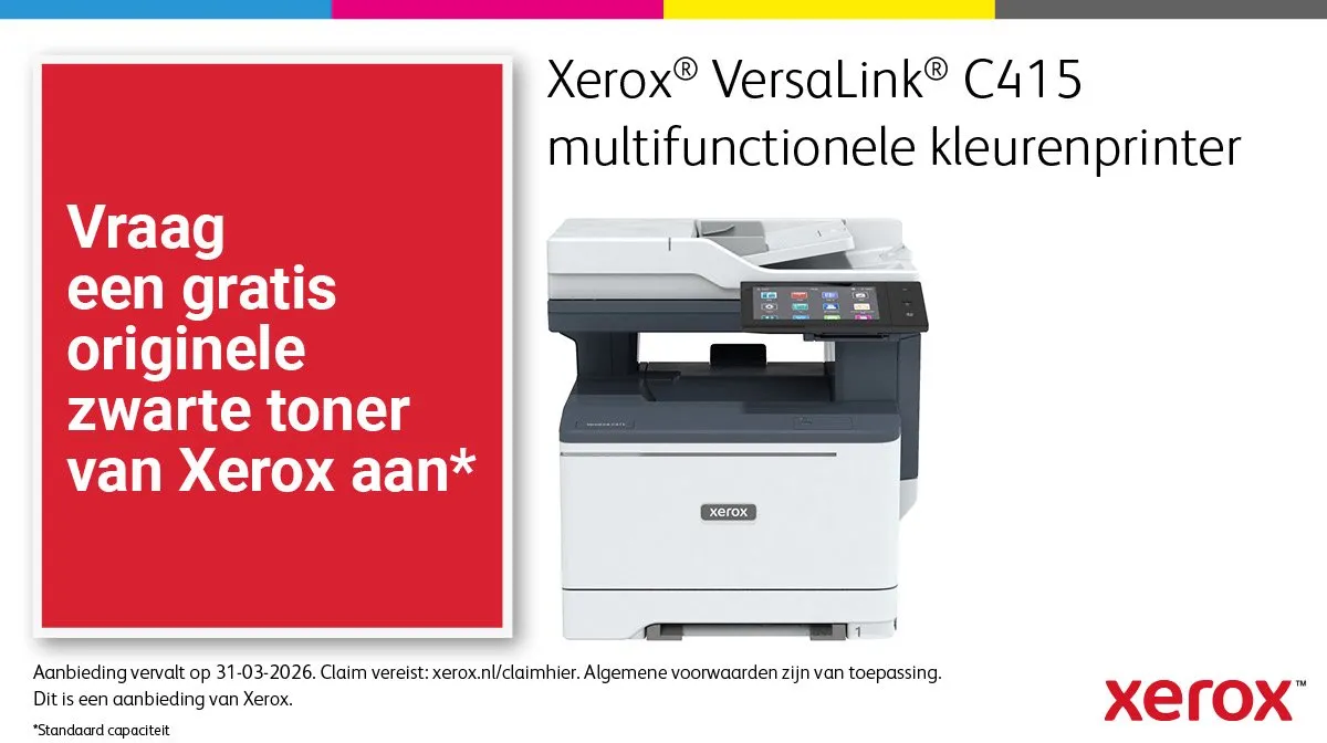 Xerox VersaLink C415V DN Multifunctionele Laserprinter - 40 ppm - Wit