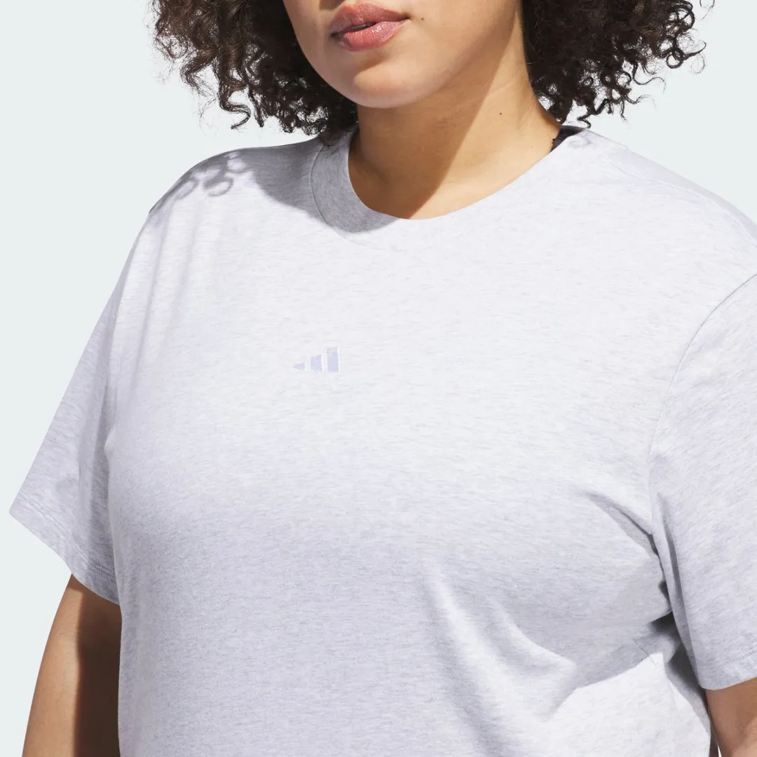 adidas Essentials Small Logo T-Shirt JX9142 - Grijs - XL