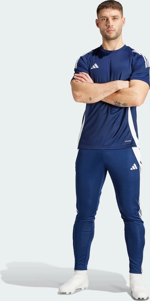 adidas Performance Tiro 24 Slim Trainingsbroek S - Blauw