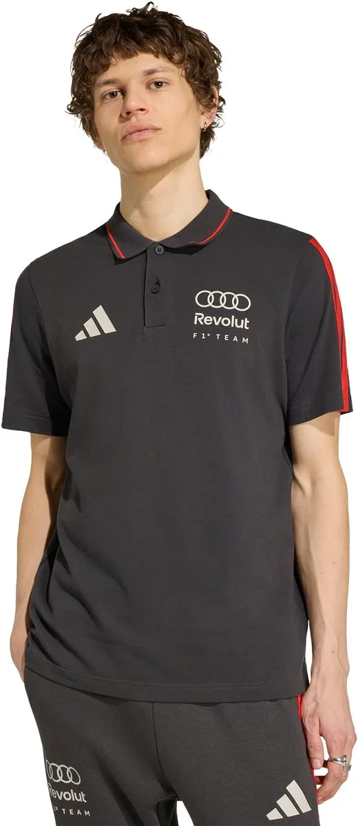 adidas Performance Audi F1 Team DNA Polo - Zwart