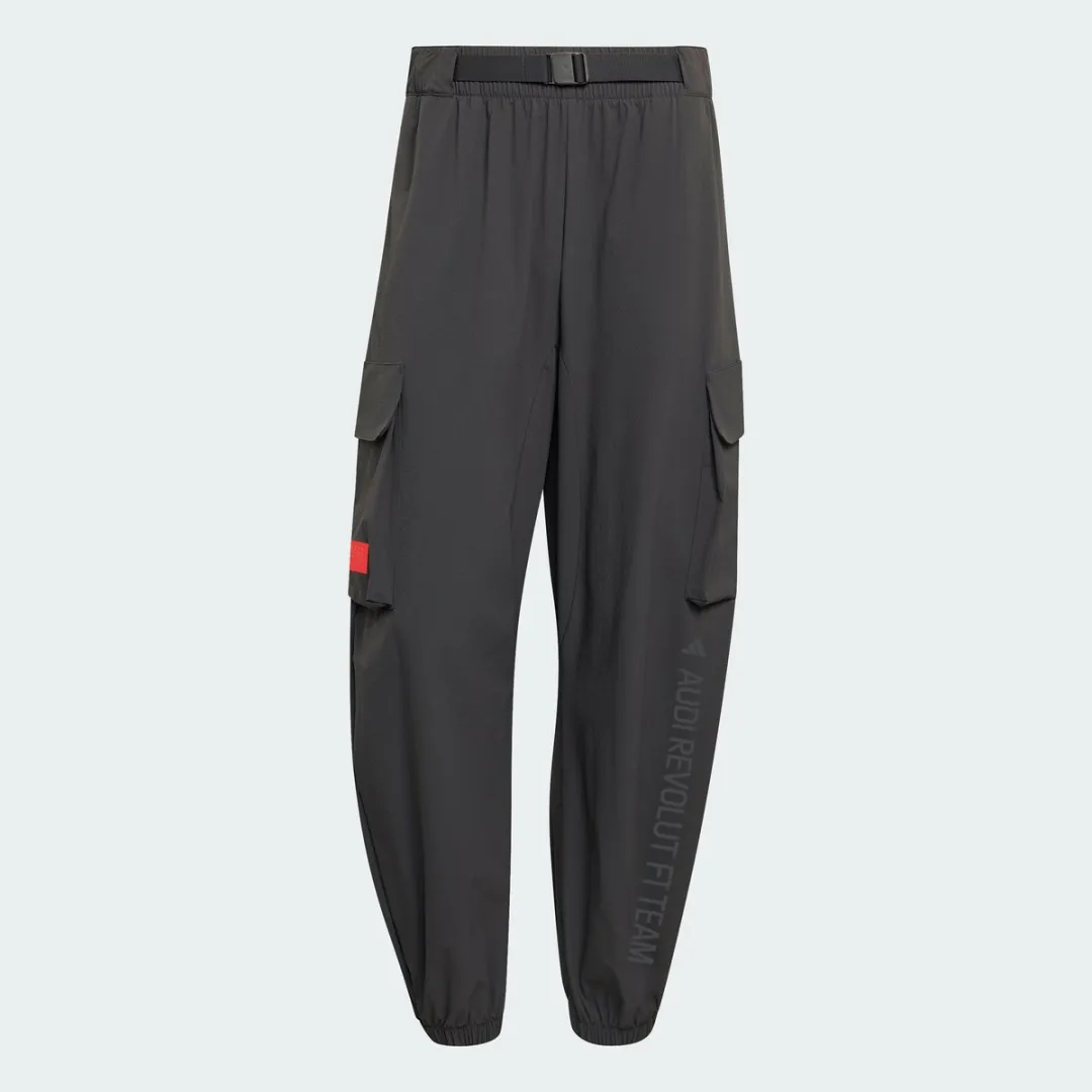 Adidas Performance Audi F1 Elevated Woven Trainingsbroek M - Zwart - afbeelding 6 van 6