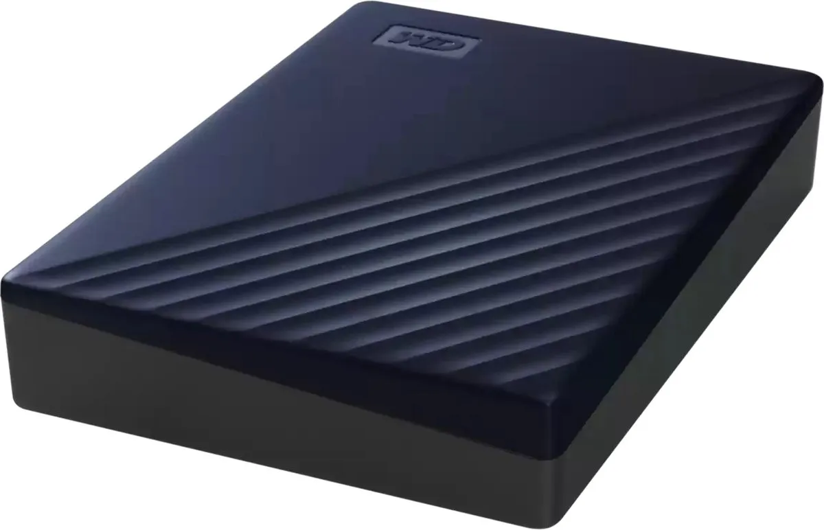 Western Digital My Passport WDBK6C0060BBL-WESN Externe Harde Schijf 6TB - Blauw - afbeelding 6 van 6