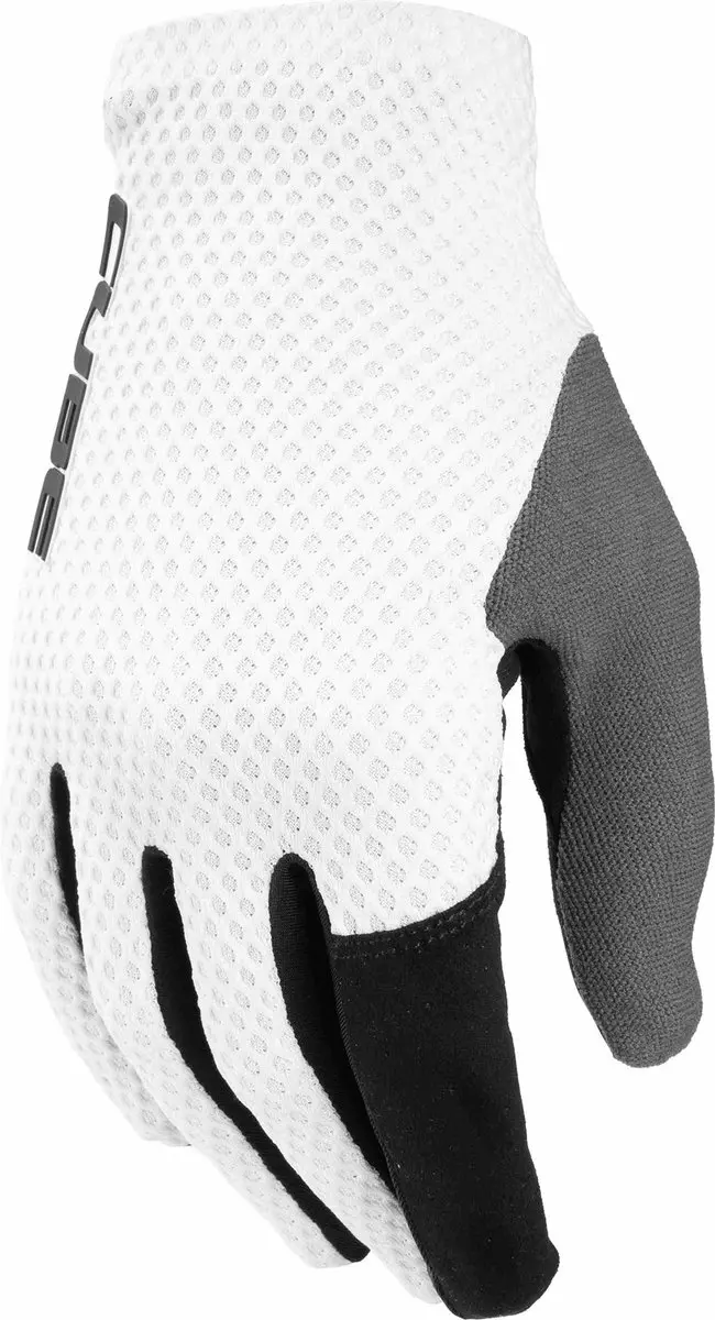 Cube Gloves Race Long Finger - M - Wit
