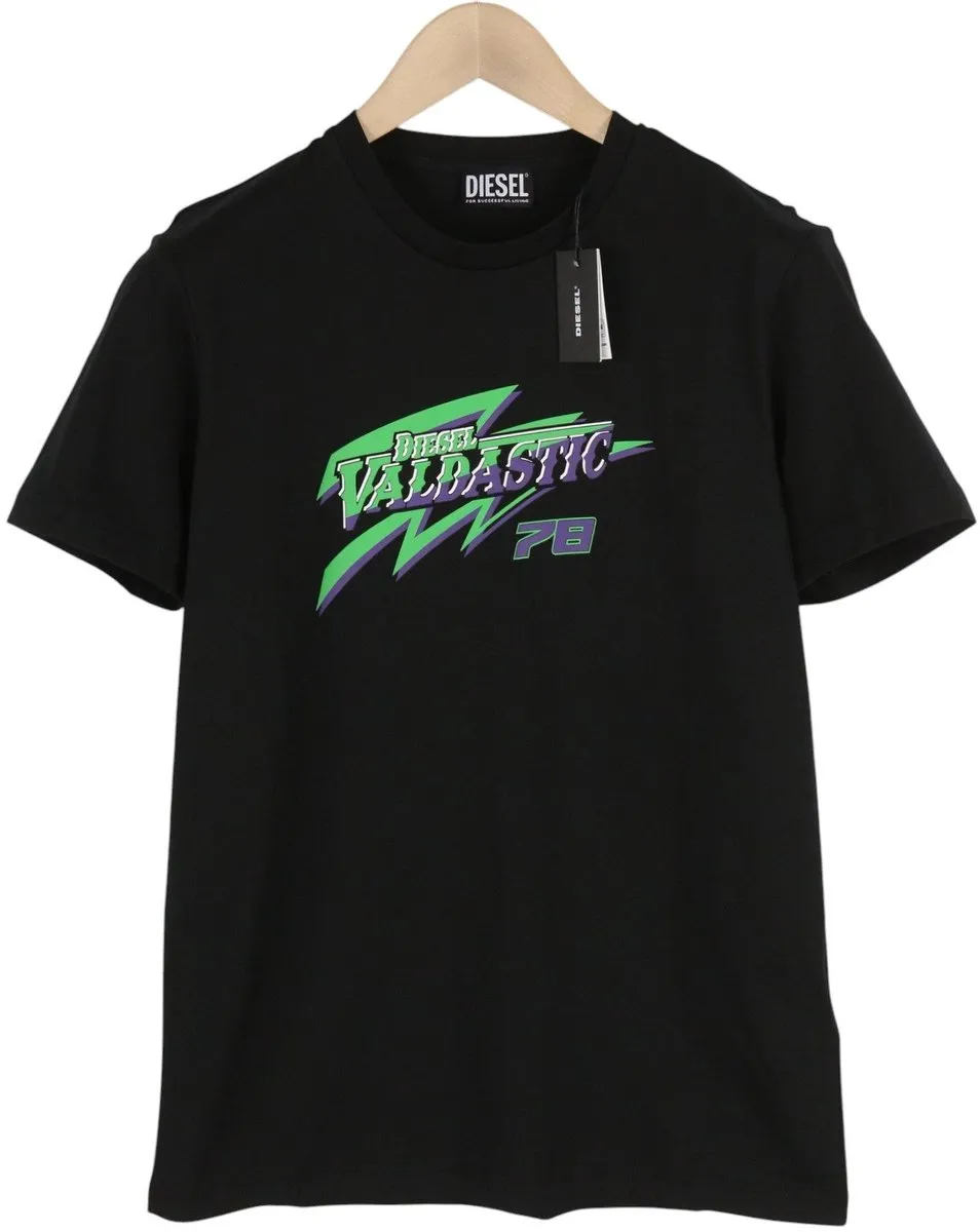 Diesel T-diegos-b13 Heren T-shirt - Zwart - S - afbeelding 2 van 2