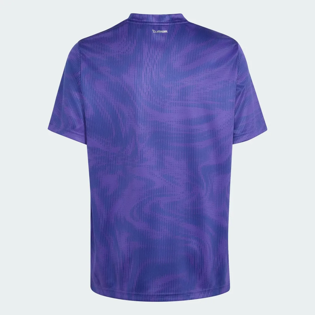 adidas Sports Icons All-Over Graphic T-Shirt KR6625 - 128 - Paars