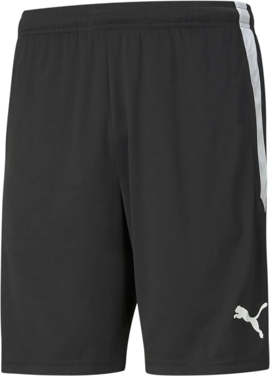 PUMA Teamliga Trainingsshort Kinderen 116 - Zwart