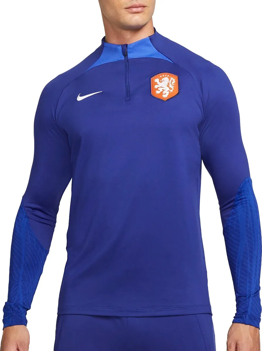 Nike Strike Dri-FIT Sporttrui Mannen - M - Blauw