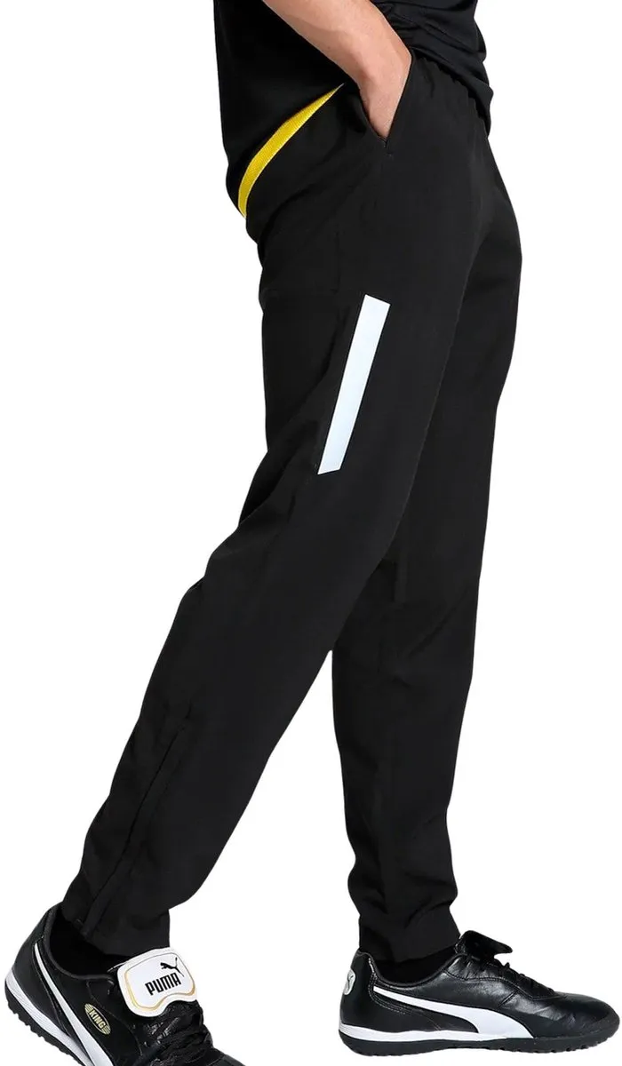 PUMA TeamLIGA Trainingsbroek Heren L - Zwart/Wit