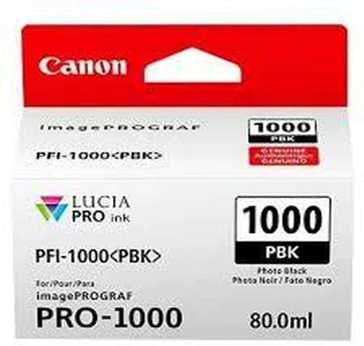 Canon 054 Black Inktcartridge - 1000 pagina's