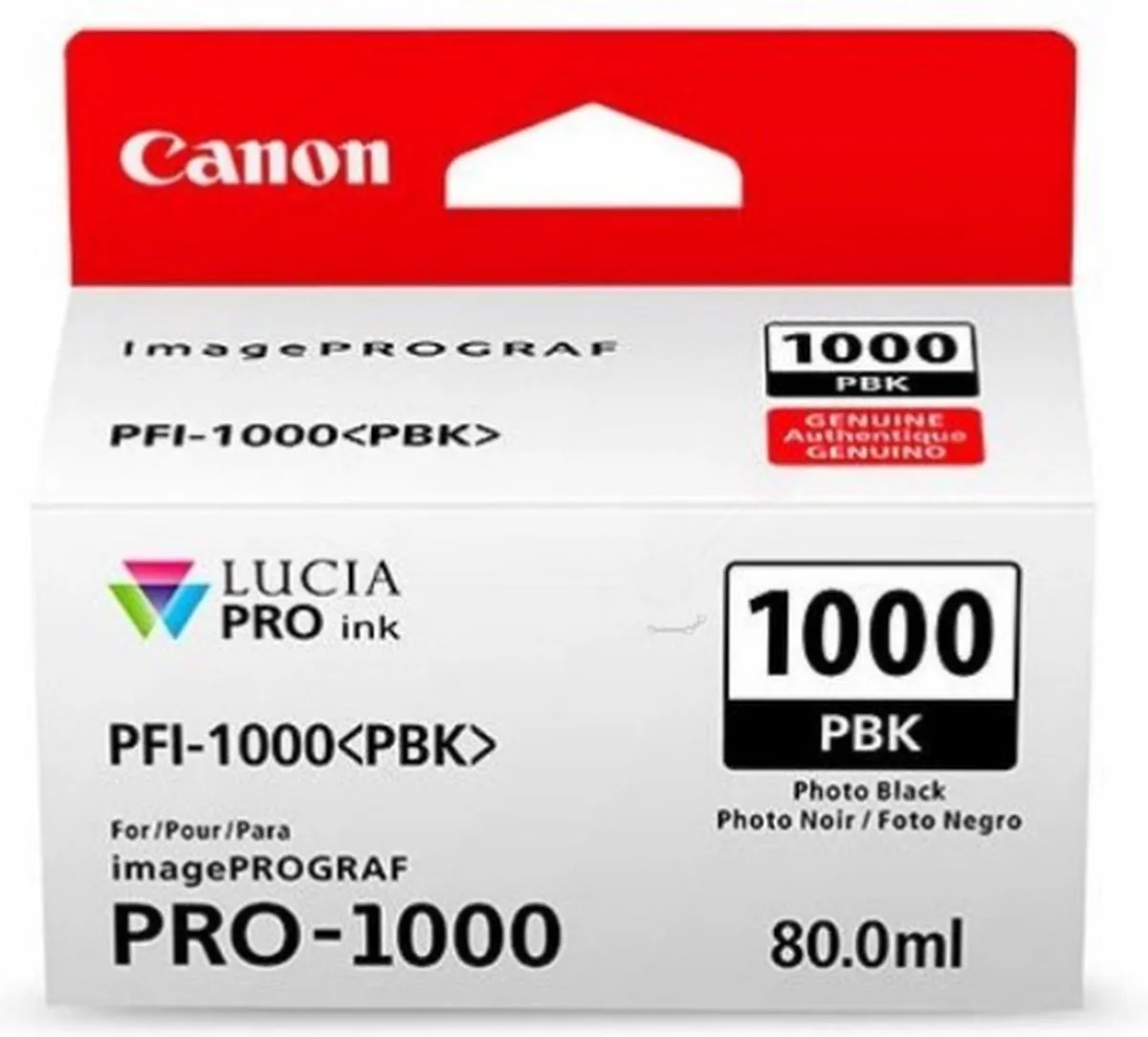 Canon 054 Black Inktcartridge - 1000 pagina's