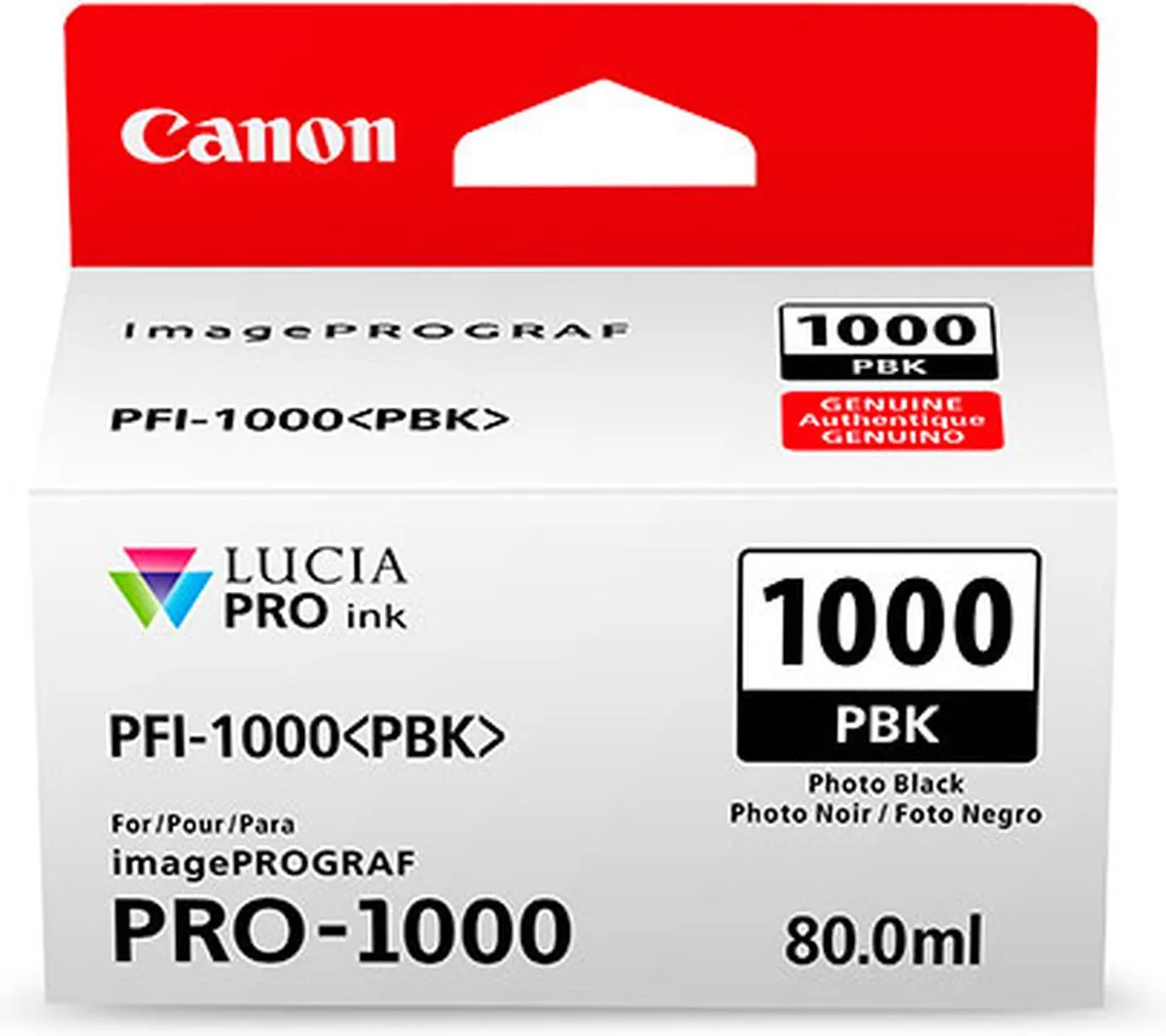 Canon 054 Black Inktcartridge - 1000 pagina's