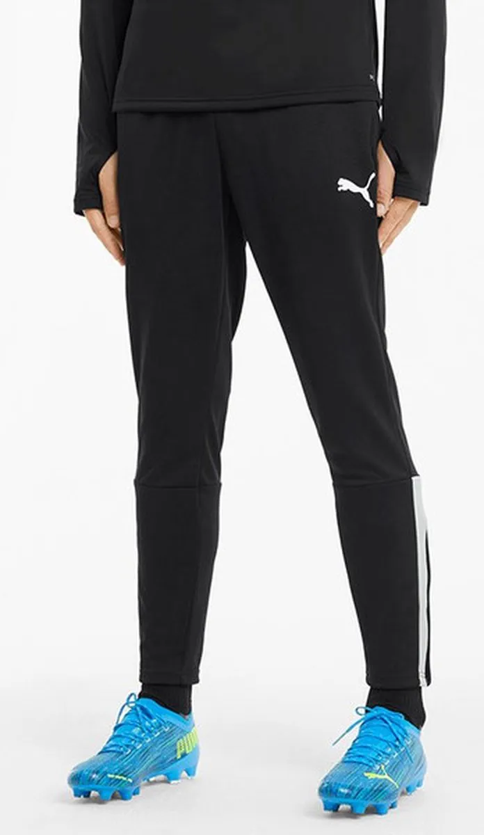 PUMA TeamLIGA Sportbroek XS - Zwart/Wit